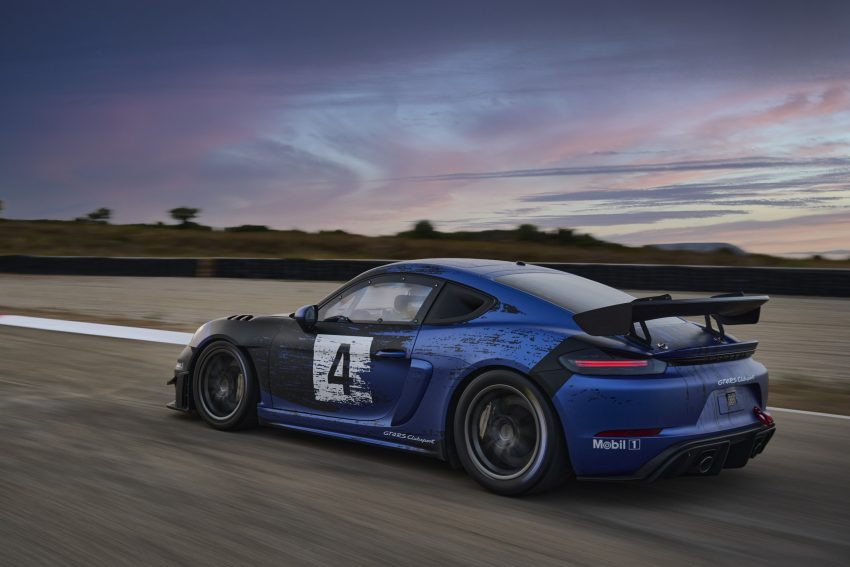 2022 Porsche 718 Cayman GT4 RS Clubsport - Rear Three-Quarter Wallpaper 850x567 #14