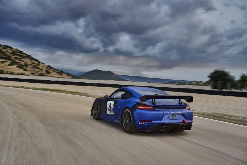 2022 Porsche 718 Cayman GT4 RS Clubsport - Rear Three-Quarter Wallpaper 850x567 #8