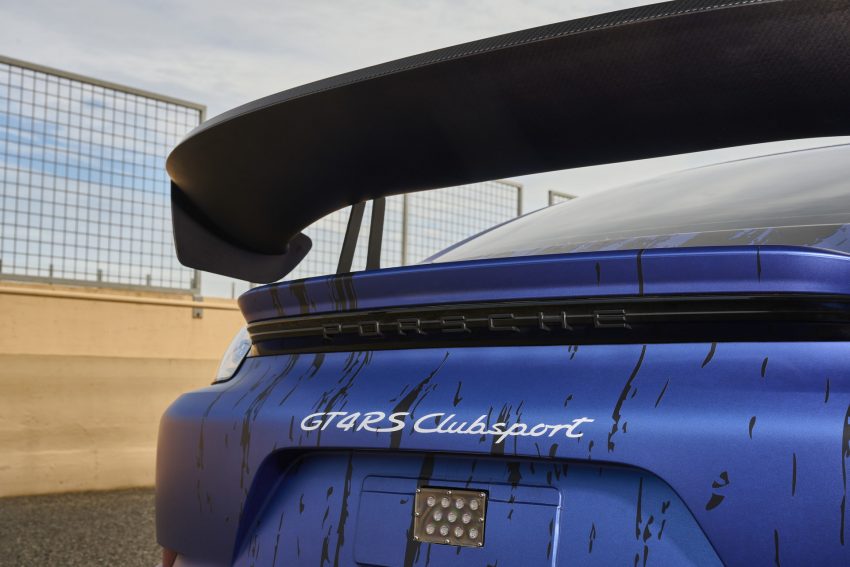 2022 Porsche 718 Cayman GT4 RS Clubsport - Spoiler Wallpaper 850x567 #27