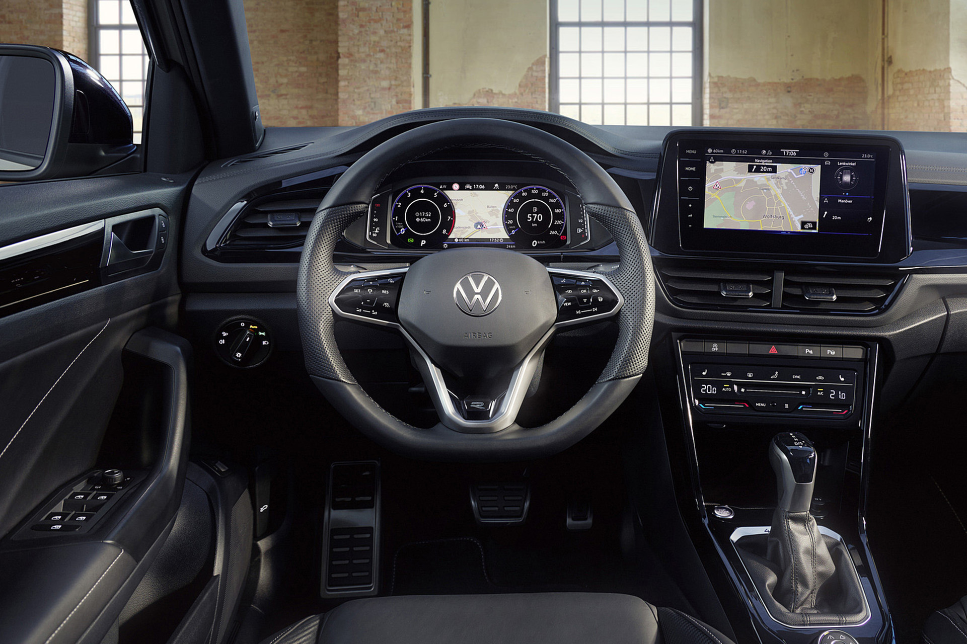Download 2022 Volkswagen T-Roc - Interior, Cockpit HD Wallpaper 1921x1280 #38