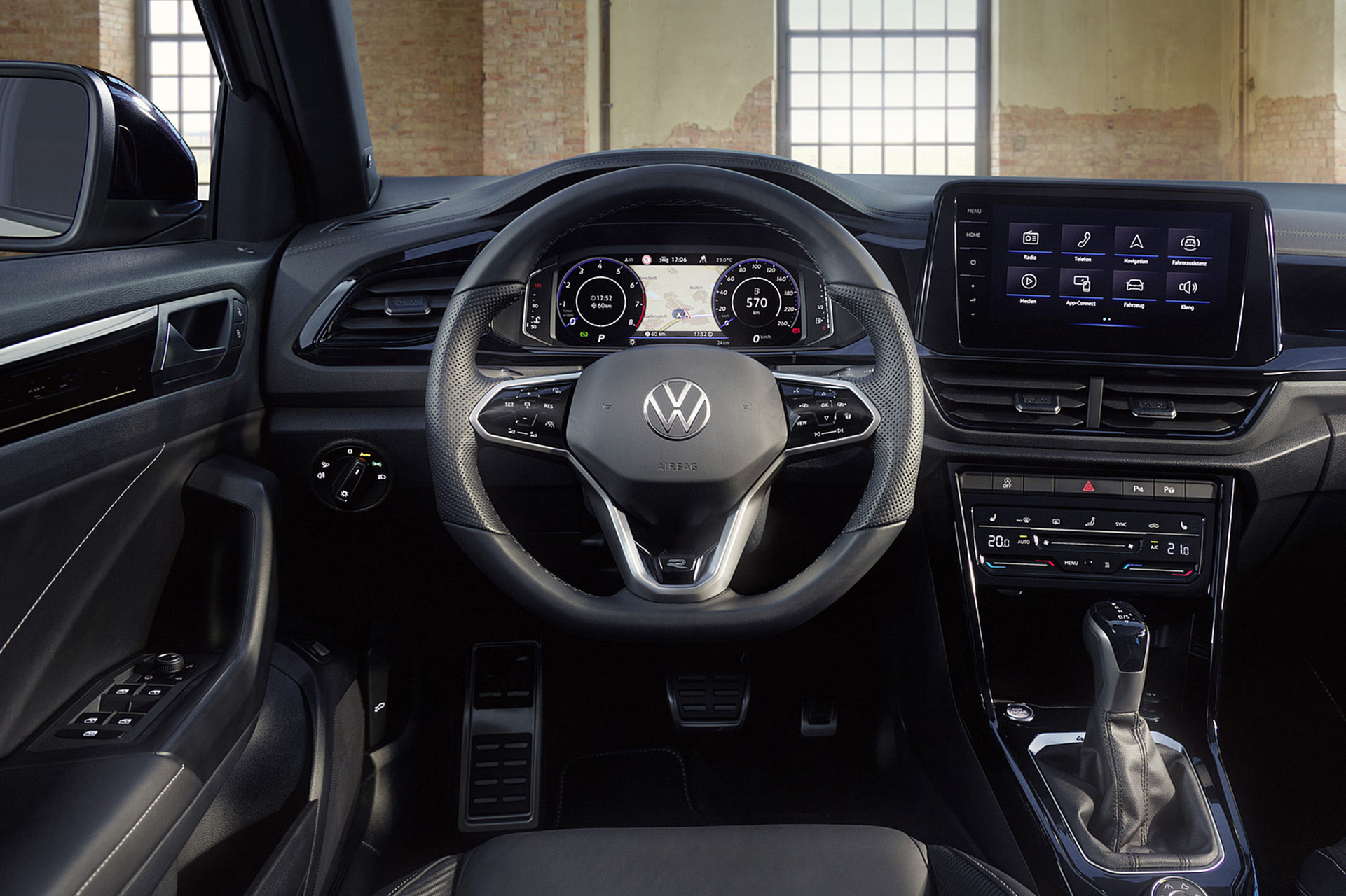 Download 2022 Volkswagen T-Roc - Interior, Cockpit HD Wallpaper 1921x1280 #39