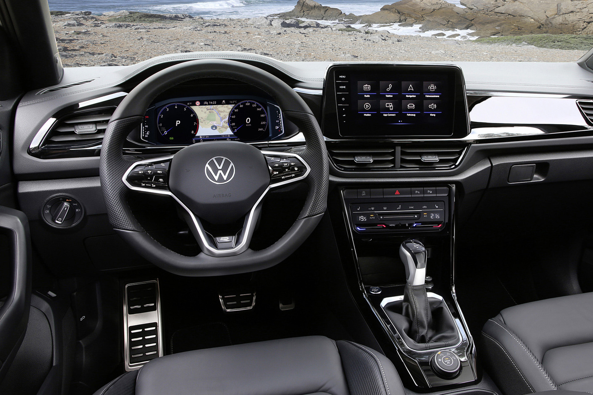Download 2022 Volkswagen T-Roc - Interior HD Wallpaper 1921x1280 #20