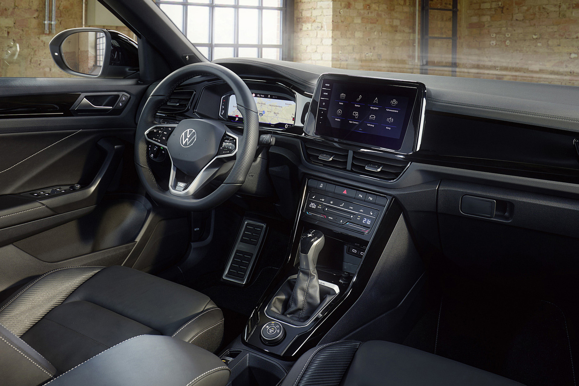 Download 2022 Volkswagen T-Roc - Interior HD Wallpaper 1921x1280 #36