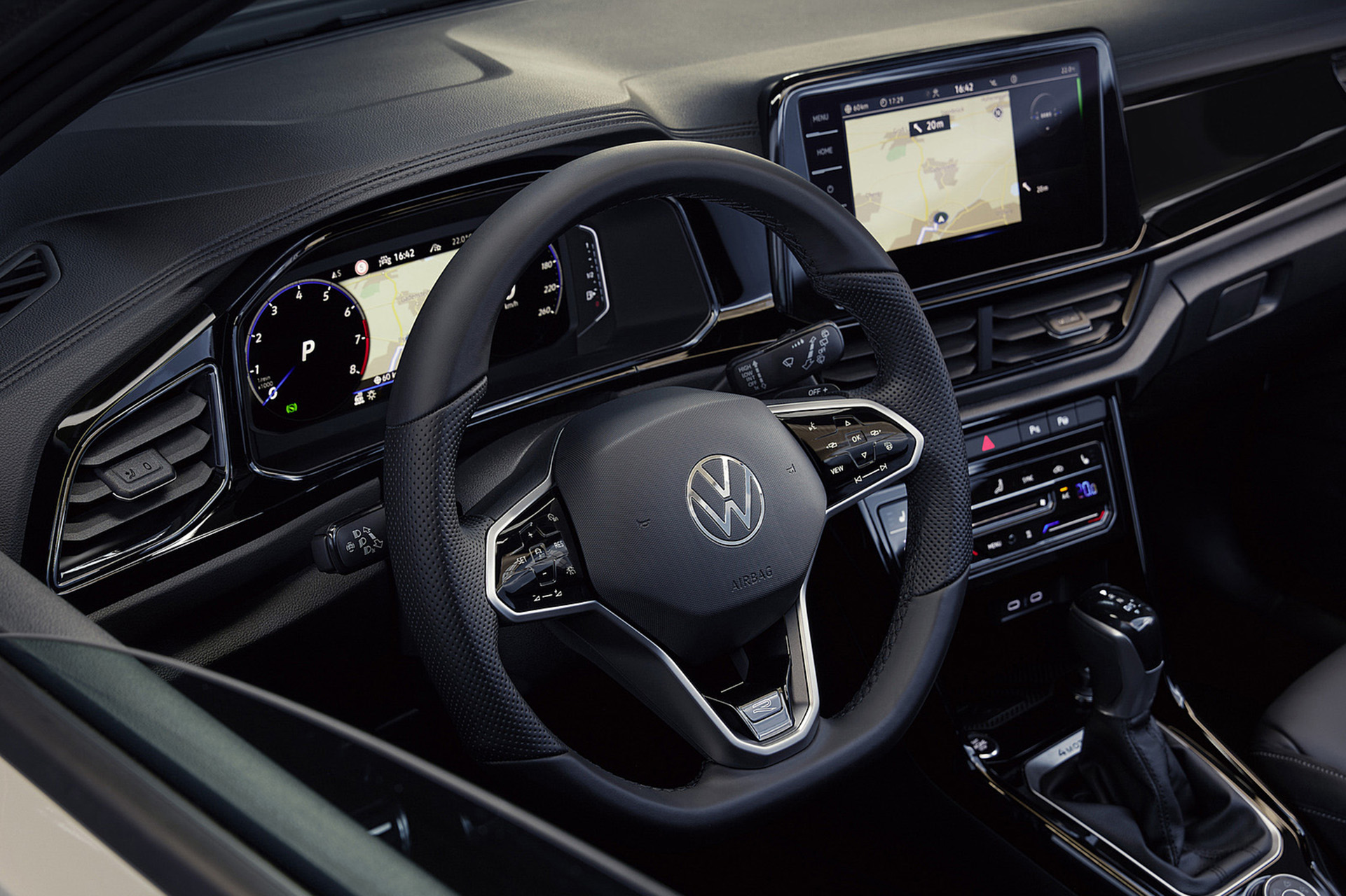 Download 2022 Volkswagen T-Roc - Interior HD Wallpaper 1921x1280 #34