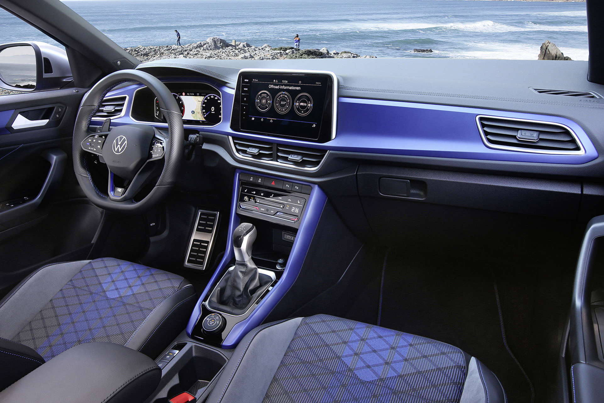 Download 2022 Volkswagen T-Roc R - Interior HD Wallpaper 1921x1280 #22