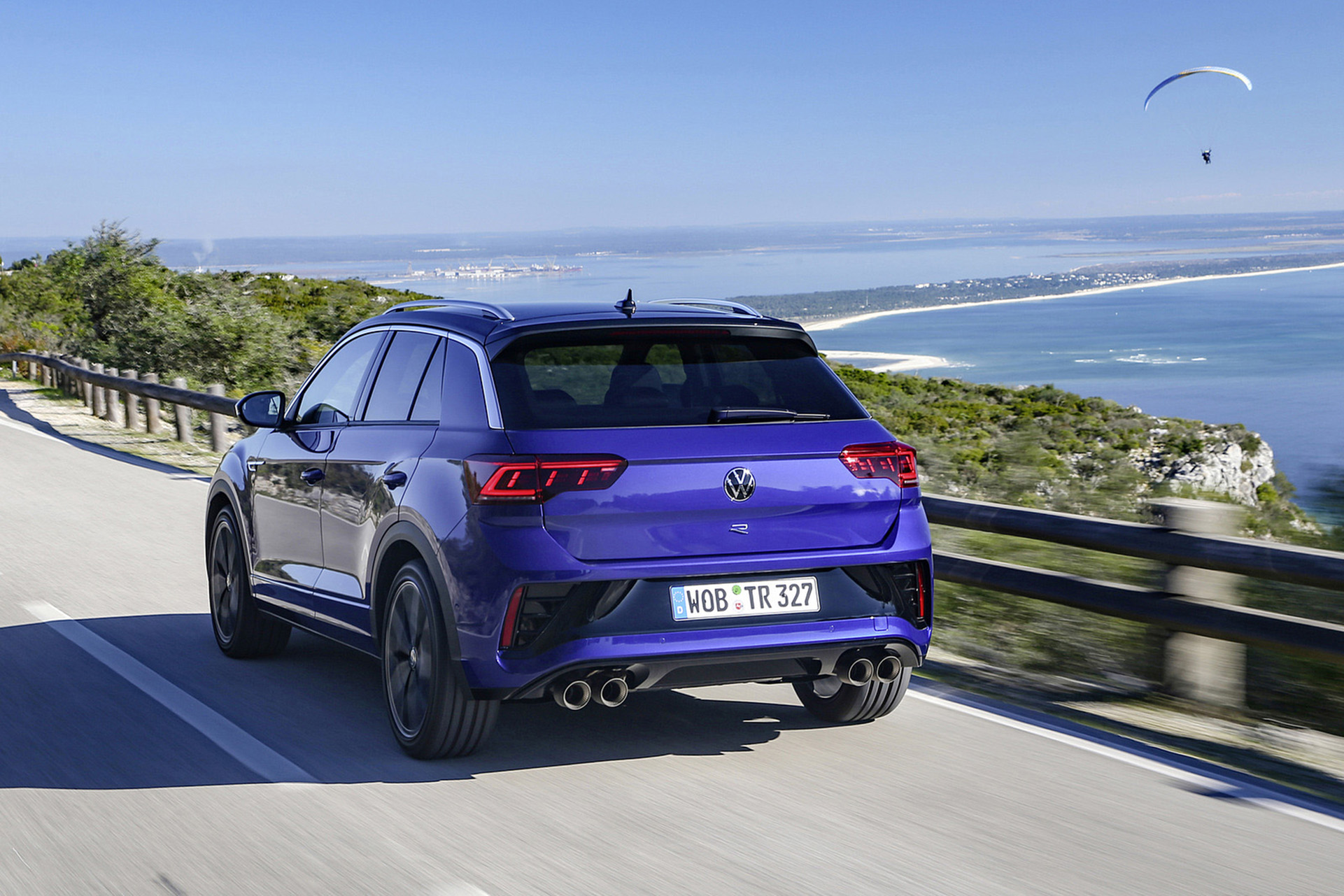 Download 2022 Volkswagen T-Roc R - Rear Three-Quarter HD Wallpaper 1921x1281 #4