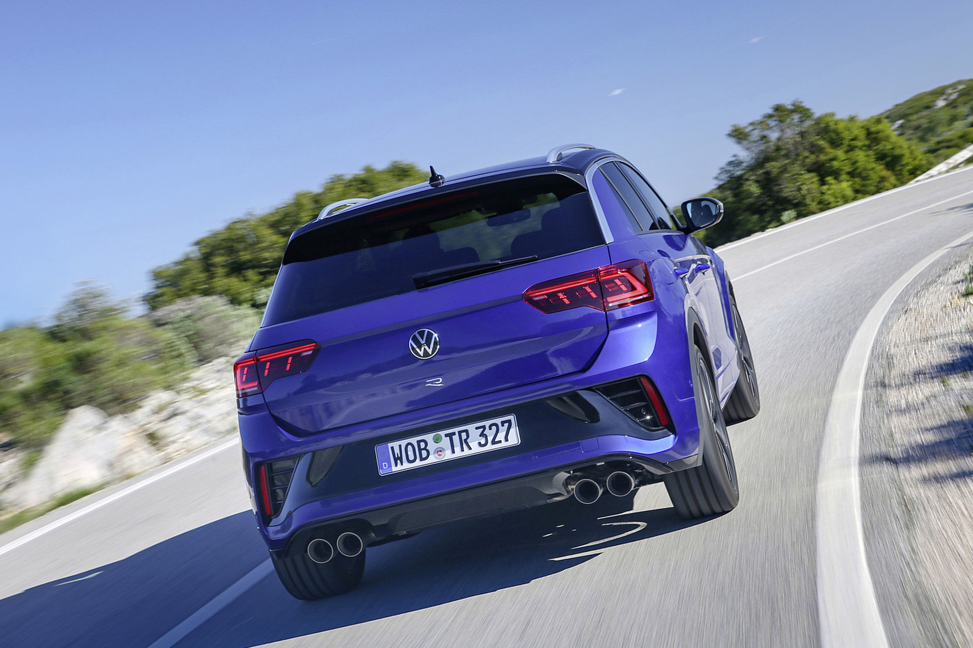 Download 2022 Volkswagen T-Roc R - Rear HD Wallpaper 1921x1280 #7