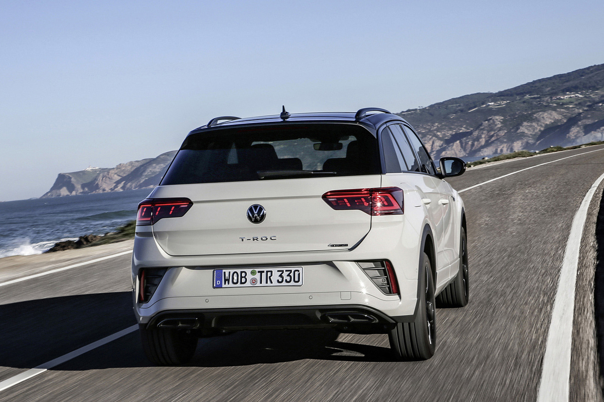 Download 2022 Volkswagen T-Roc - Rear HD Wallpaper 1921x1280 #2