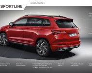2022 Škoda Karoq SPORTLINE - Infographics Wallpaper 190x150