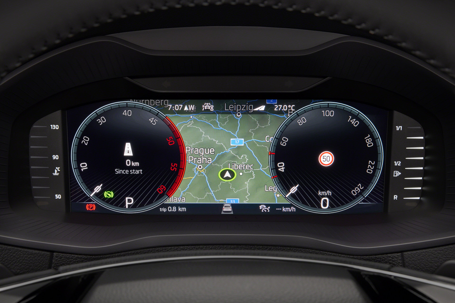 Download 2022 Škoda Karoq SPORTLINE - Instrument Cluster HD Wallpaper 1920x1281 #64