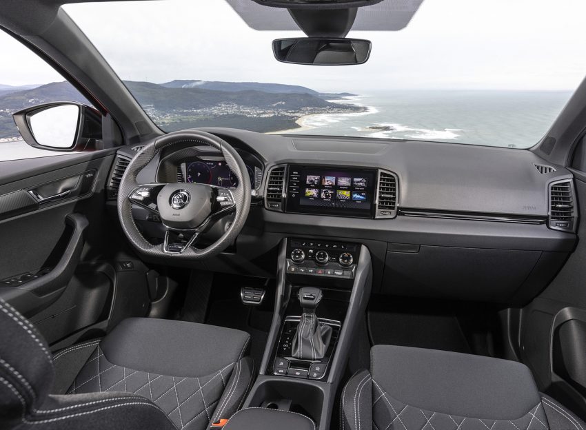 2022 Škoda Karoq Sportline - Interior, Cockpit Wallpaper 850x624 #46