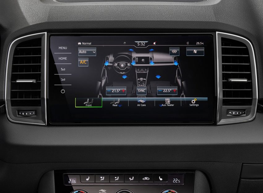 2022 Škoda Karoq Style - Central Console Wallpaper 850x624 #136