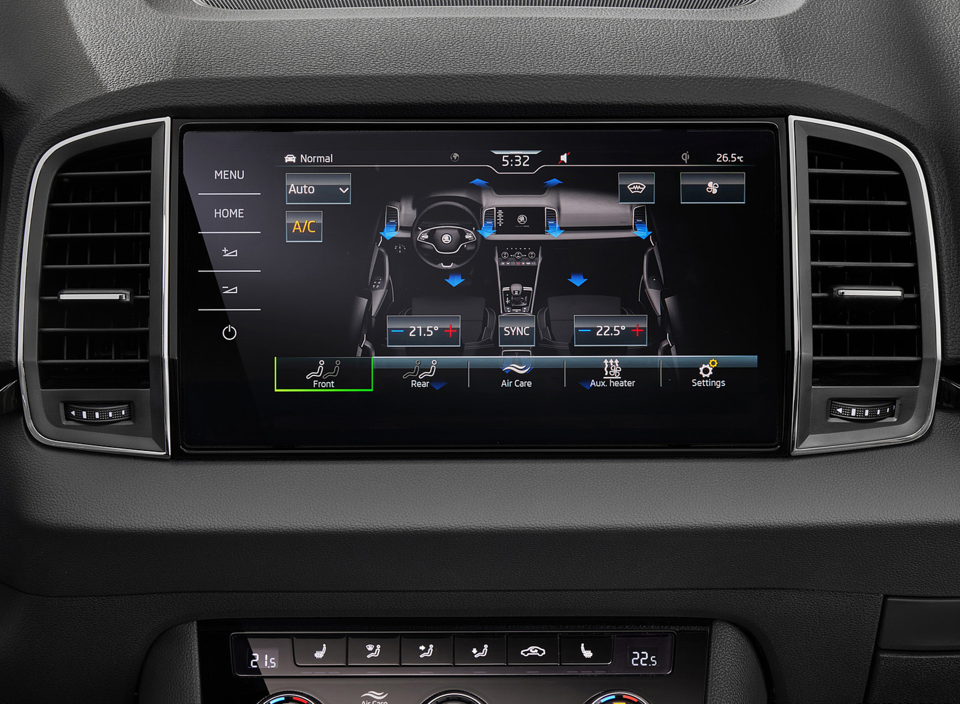 Download 2022 Škoda Karoq Style - Central Console HD Wallpaper 1920x1409 #136