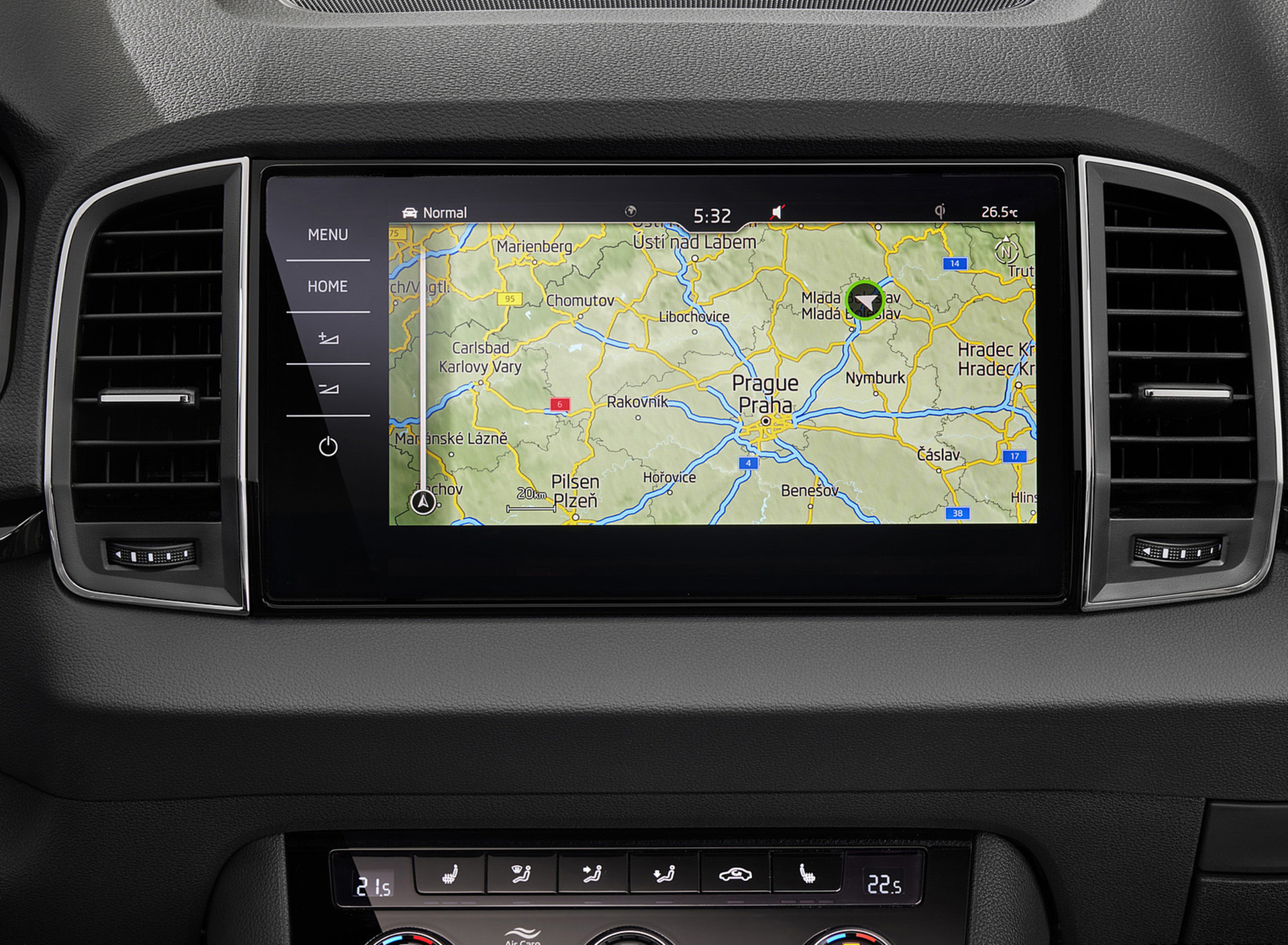 Download 2022 Škoda Karoq Style - Central Console HD Wallpaper 1920x1409 #133