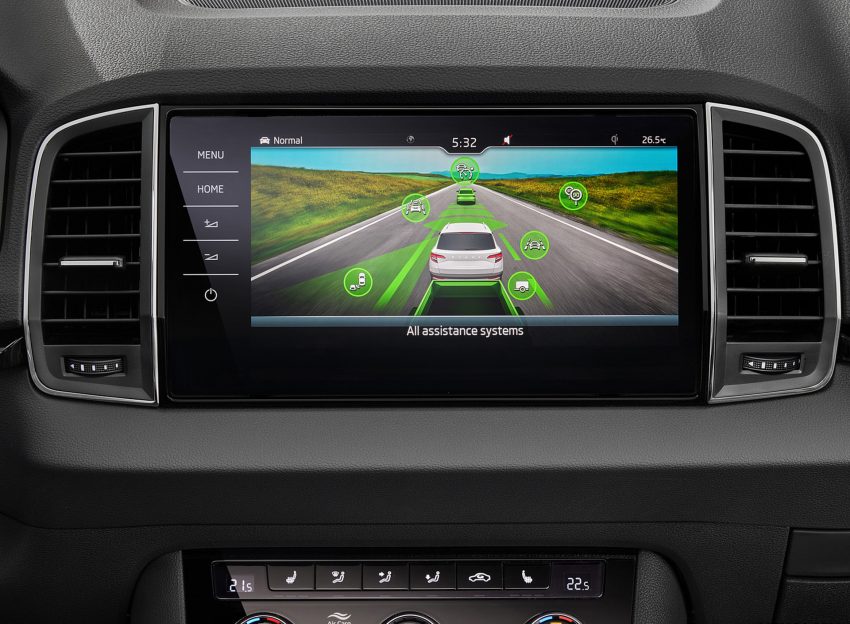 2022 Škoda Karoq Style - Central Console Wallpaper 850x624 #132