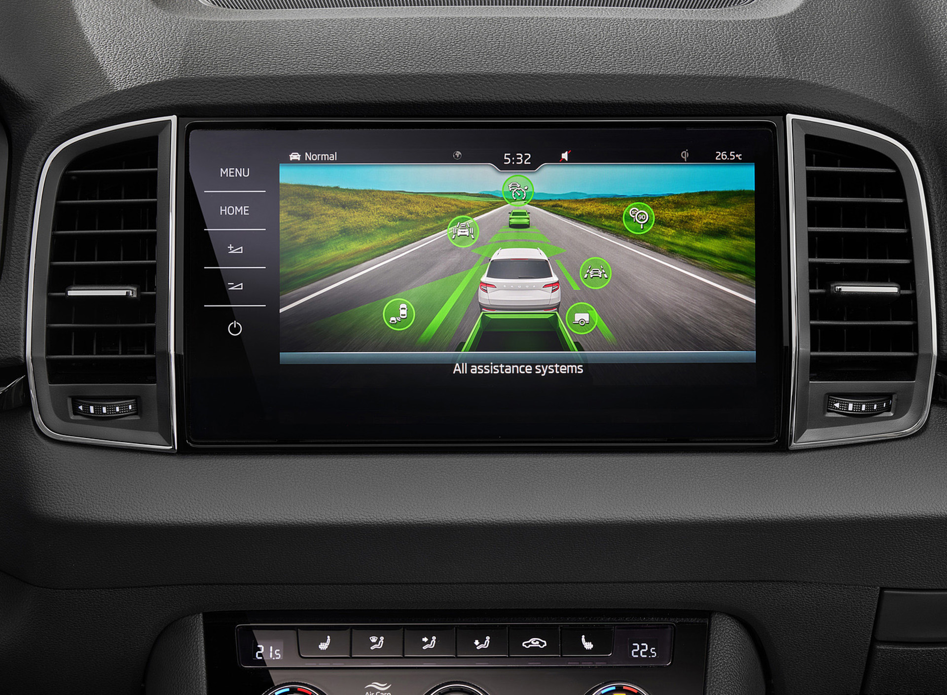 Download 2022 Škoda Karoq Style - Central Console HD Wallpaper 1920x1409 #132