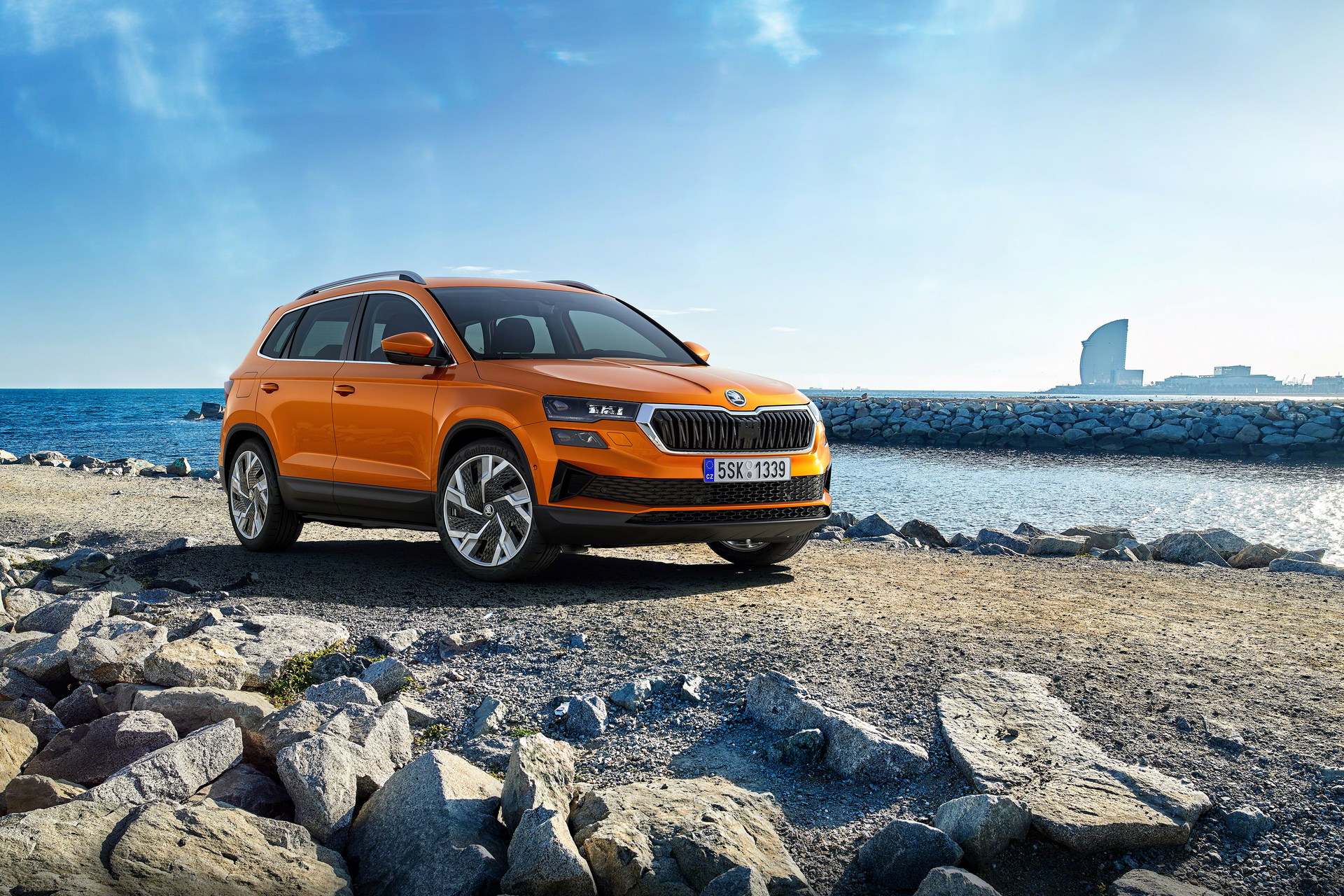 Download 2022 Škoda Karoq Style - Front Three-Quarter HD Wallpaper 1920x1280 #97
