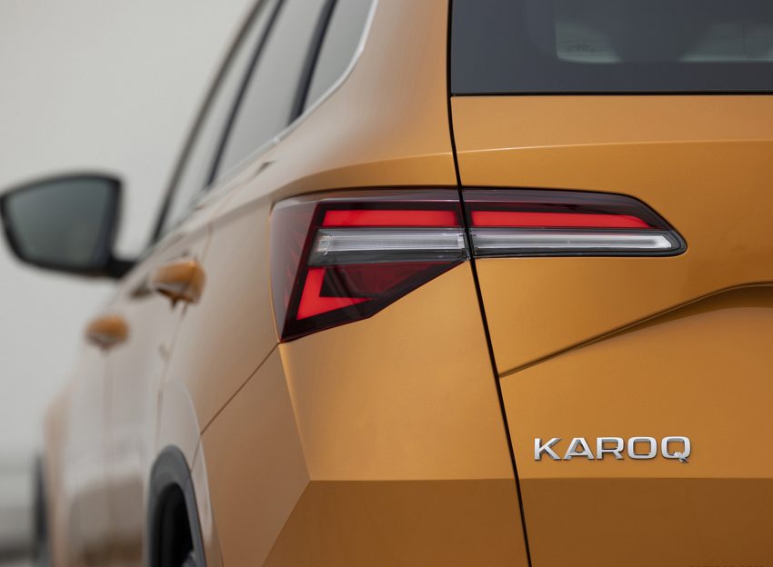 2022 Škoda Karoq Style - Tail Light Wallpaper 850x624 #73