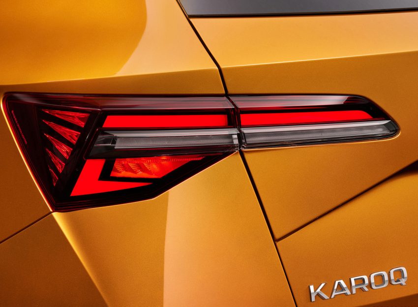 2022 Škoda Karoq Style - Tail Light Wallpaper 850x624 #119