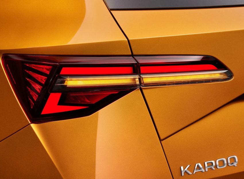 2022 Škoda Karoq Style - Tail Light Wallpaper 850x624 #118