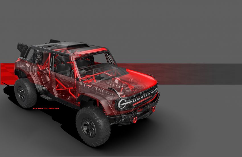 2023 Ford Bronco DR - Design Sketch Wallpaper 850x550 #26