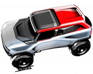 2023 Ford Bronco DR - Design Sketch Wallpaper 190x150