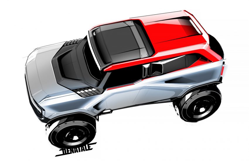 2023 Ford Bronco DR - Design Sketch Wallpaper 850x550 #30