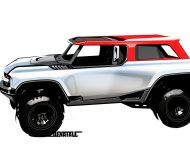 2023 Ford Bronco DR - Design Sketch Wallpaper 190x150