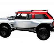 2023 Ford Bronco DR - Design Sketch Wallpaper 190x150