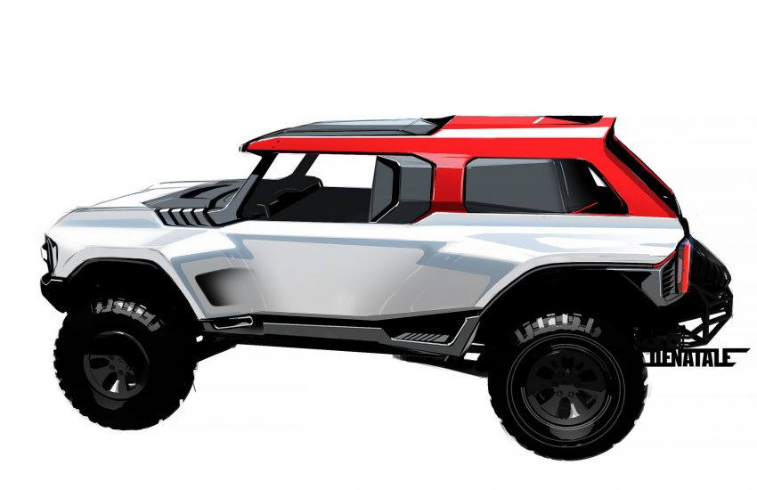 2023 Ford Bronco DR - Design Sketch Wallpaper 850x550 #32