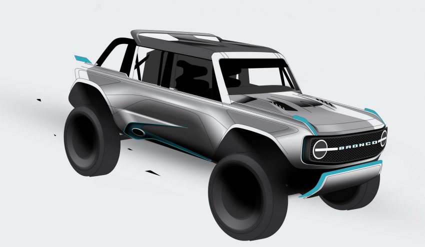 2023 Ford Bronco DR - Design Sketch Wallpaper 850x494 #33