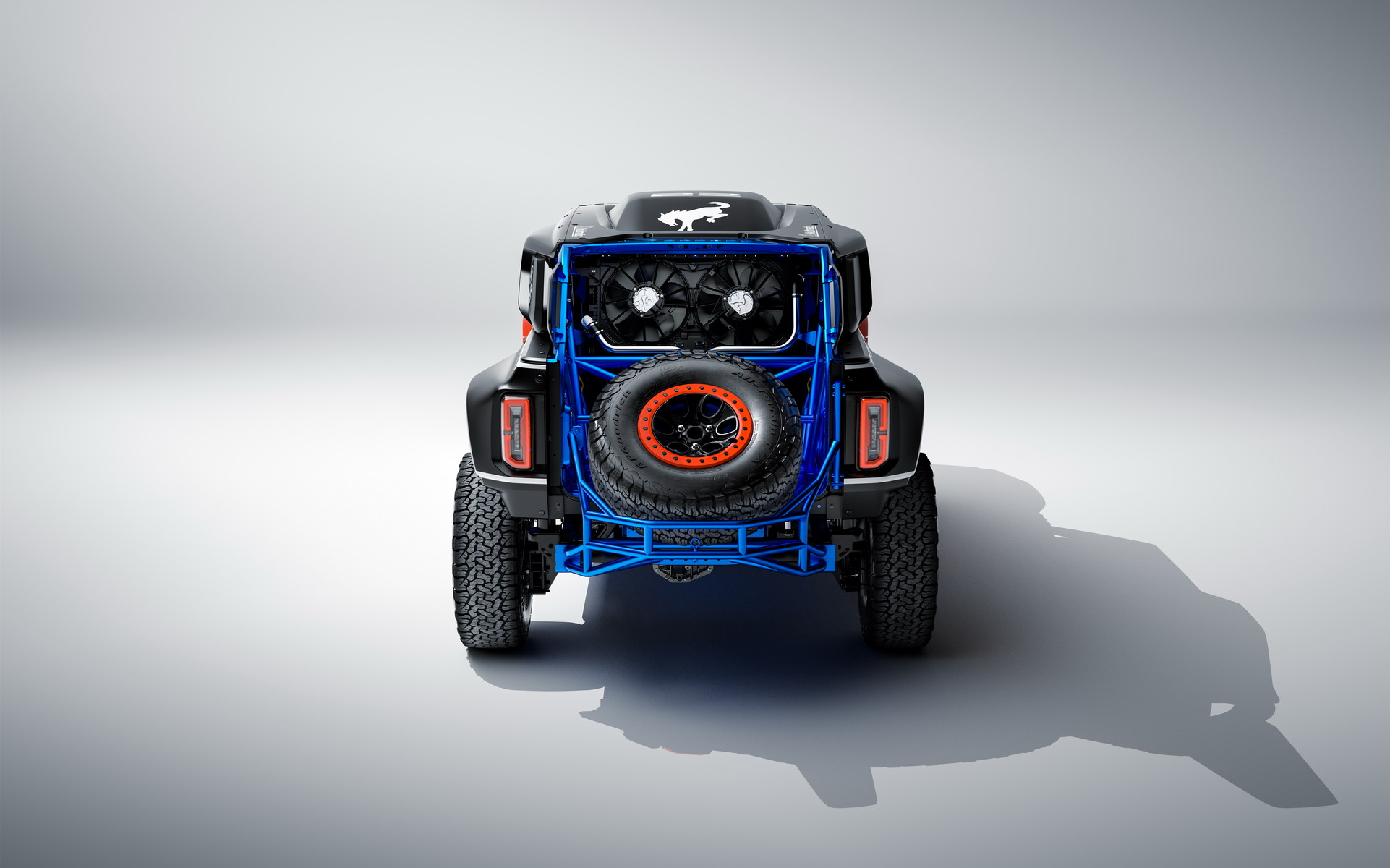 Download 2023 Ford Bronco DR - Rear HD Wallpaper 1922x1200 #24