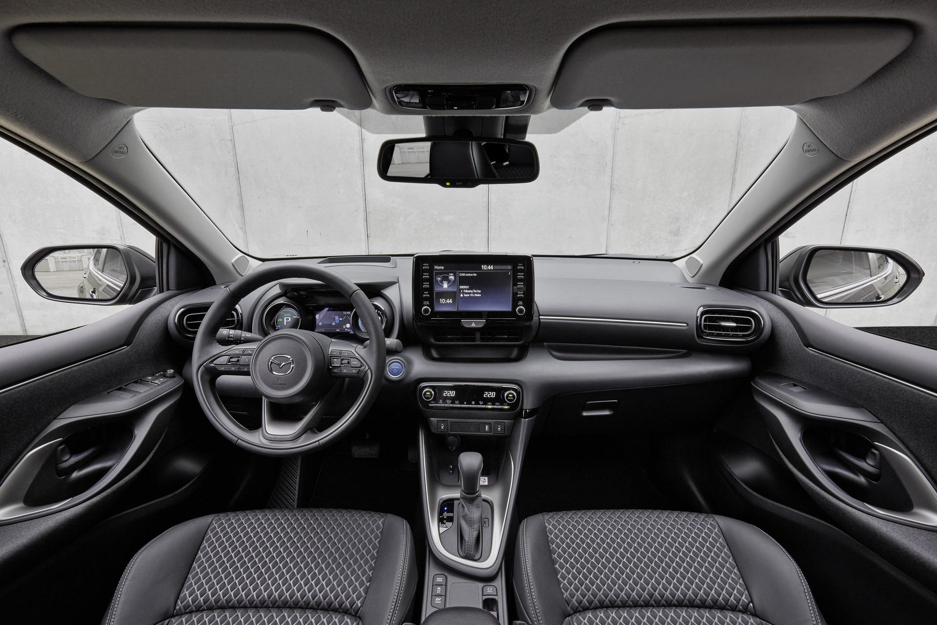 Download 2022 Mazda 2 Hybrid - Interior, Cockpit HD Wallpaper 1920x1280 #19
