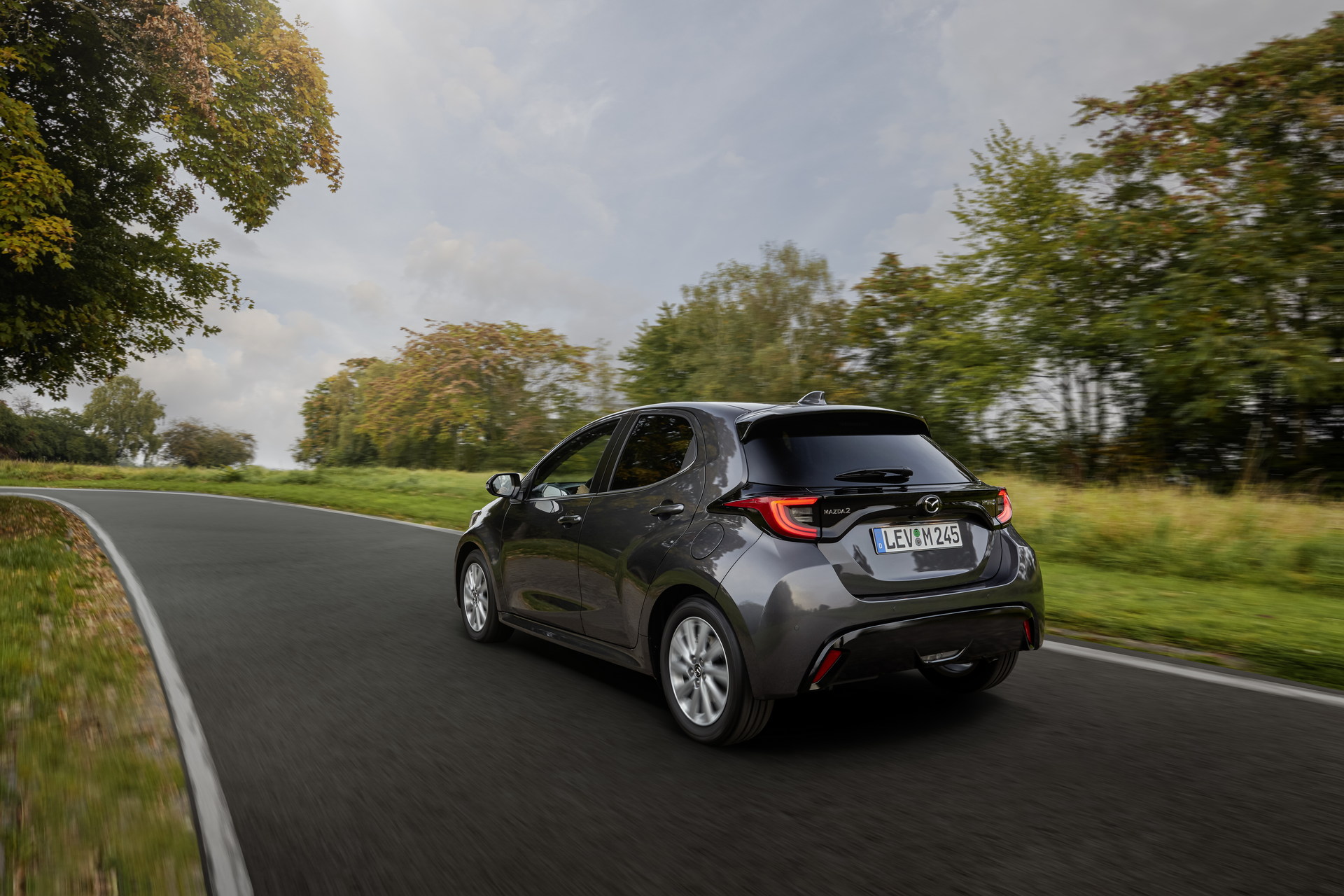Download 2022 Mazda 2 Hybrid - Rear Three-Quarter HD Wallpaper 1920x1280 #4