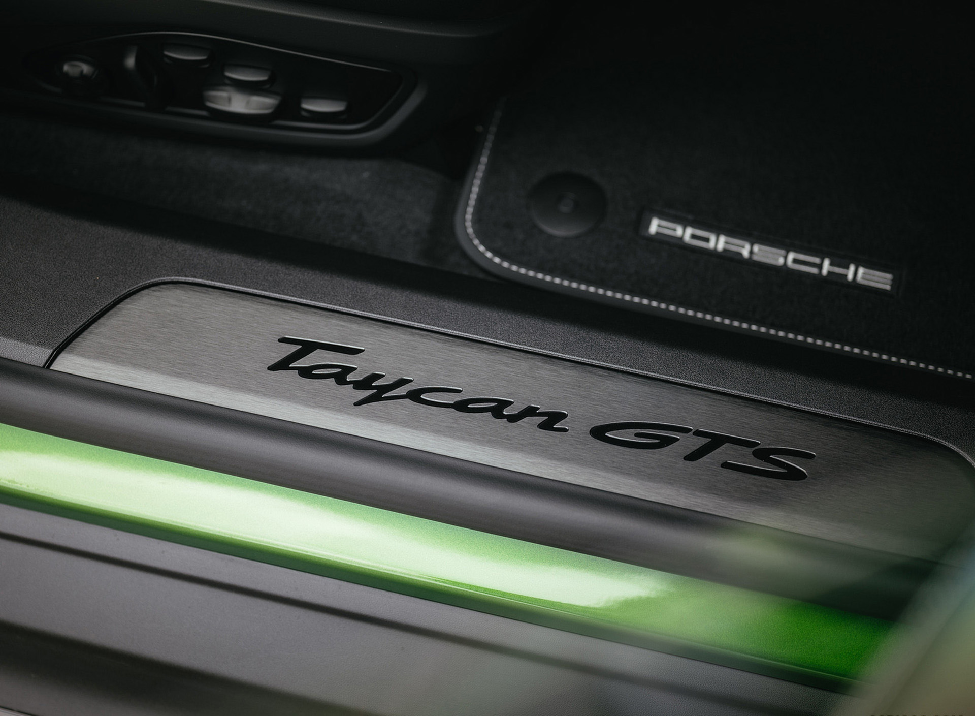 Download 2022 Porsche Taycan GTS Sport Turismo - Door Sill HD Wallpaper 1920x1409 #58