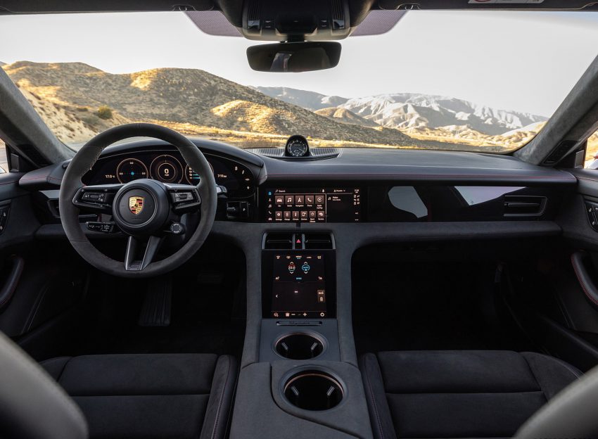 2022 Porsche Taycan GTS Sport Turismo - Interior, Cockpit Wallpaper 850x624 #24