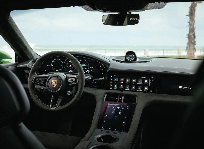 2022 Porsche Taycan GTS Sport Turismo - Interior, Cockpit Wallpaper 850x624 #60