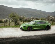 2022 Porsche Taycan GTS Sport Turismo - Side Wallpaper 190x150