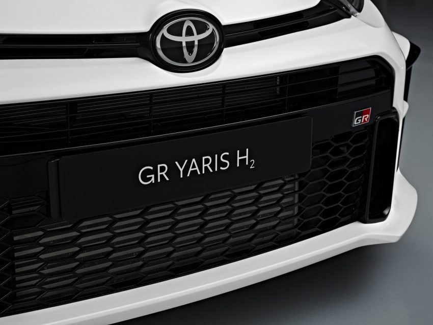 2022 Toyota GR Yaris Hydrogen Concept - Grille Wallpaper 850x638 #7