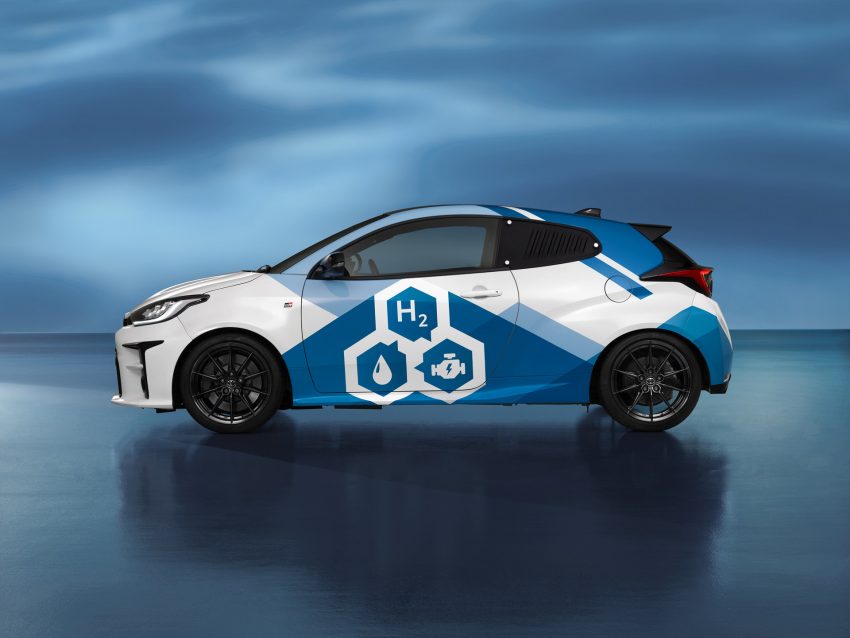2022 Toyota GR Yaris Hydrogen Concept - Side Wallpaper 850x638 #4