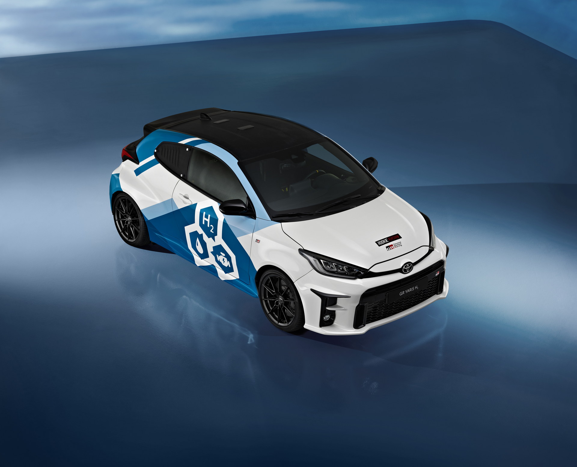 Download 2022 Toyota GR Yaris Hydrogen Concept - Top HD Wallpaper 1920x1552 #5