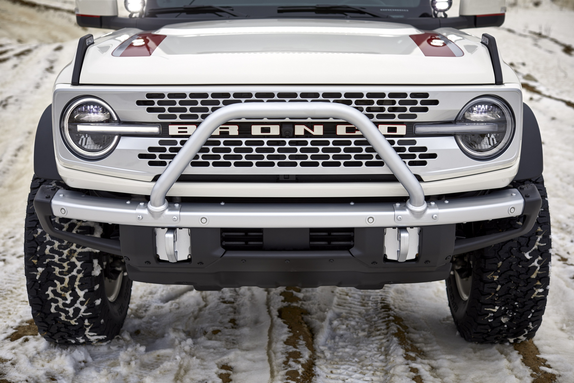 Download 2021 Ford Bronco Pope Francis Center Edition - Front HD Wallpaper 1920x1280 #5