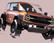 2022 Ford Bronco Raptor - Design Sketch Wallpaper 190x150