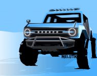2022 Ford Bronco Raptor - Design Sketch Wallpaper 190x150