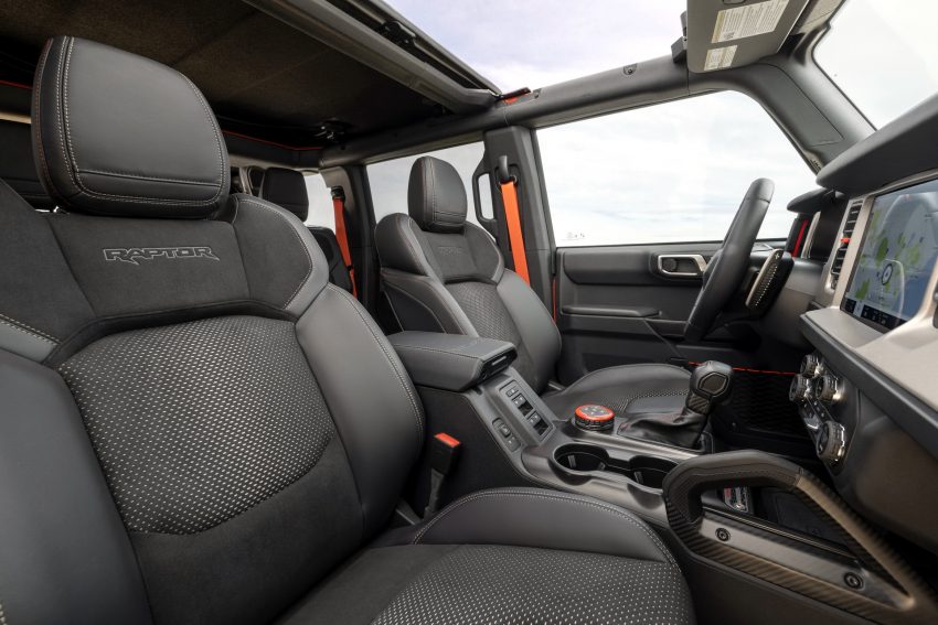 2022 Ford Bronco Raptor - Interior, Front Seats Wallpaper 850x567 #39