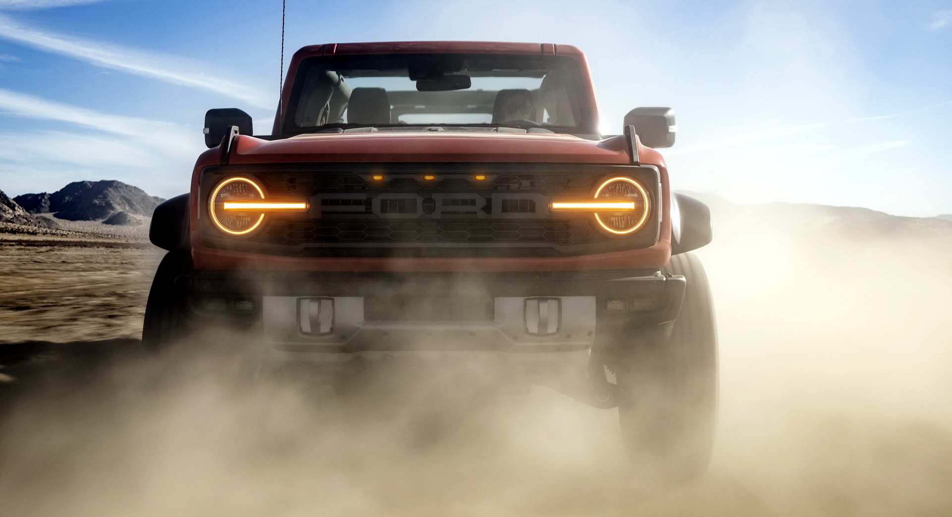 Download 2022 Ford Bronco Raptor - Off-Road HD Wallpaper 1921x1043 #14