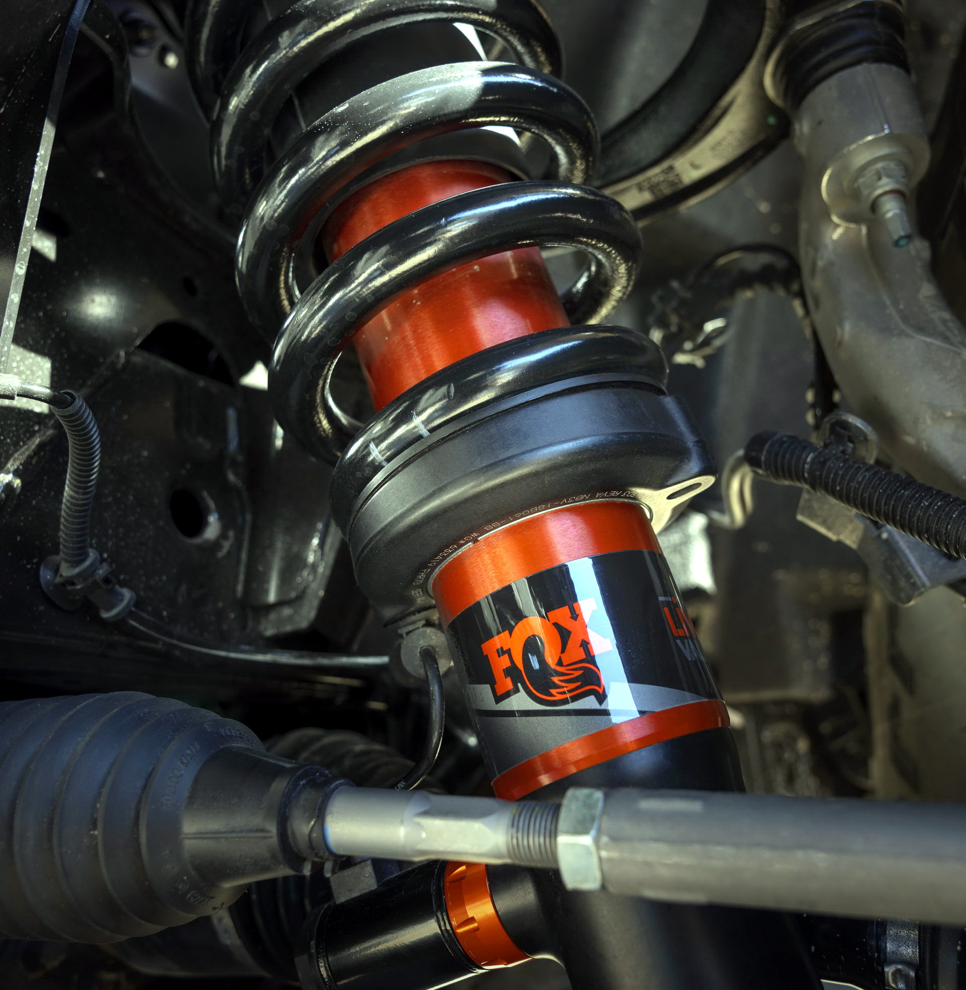 Download 2022 Ford Bronco Raptor - Suspension HD Phone Wallpaper 1921x1969 #34