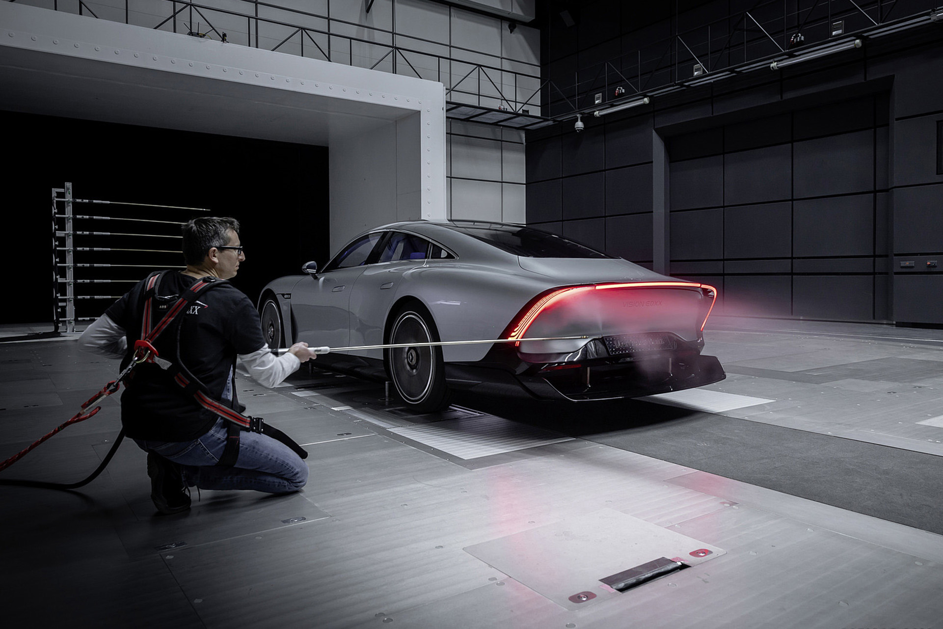 Download 2022 Mercedes-Benz Vision EQXX - Aerodynamics HD Wallpaper 1921x1281 #143