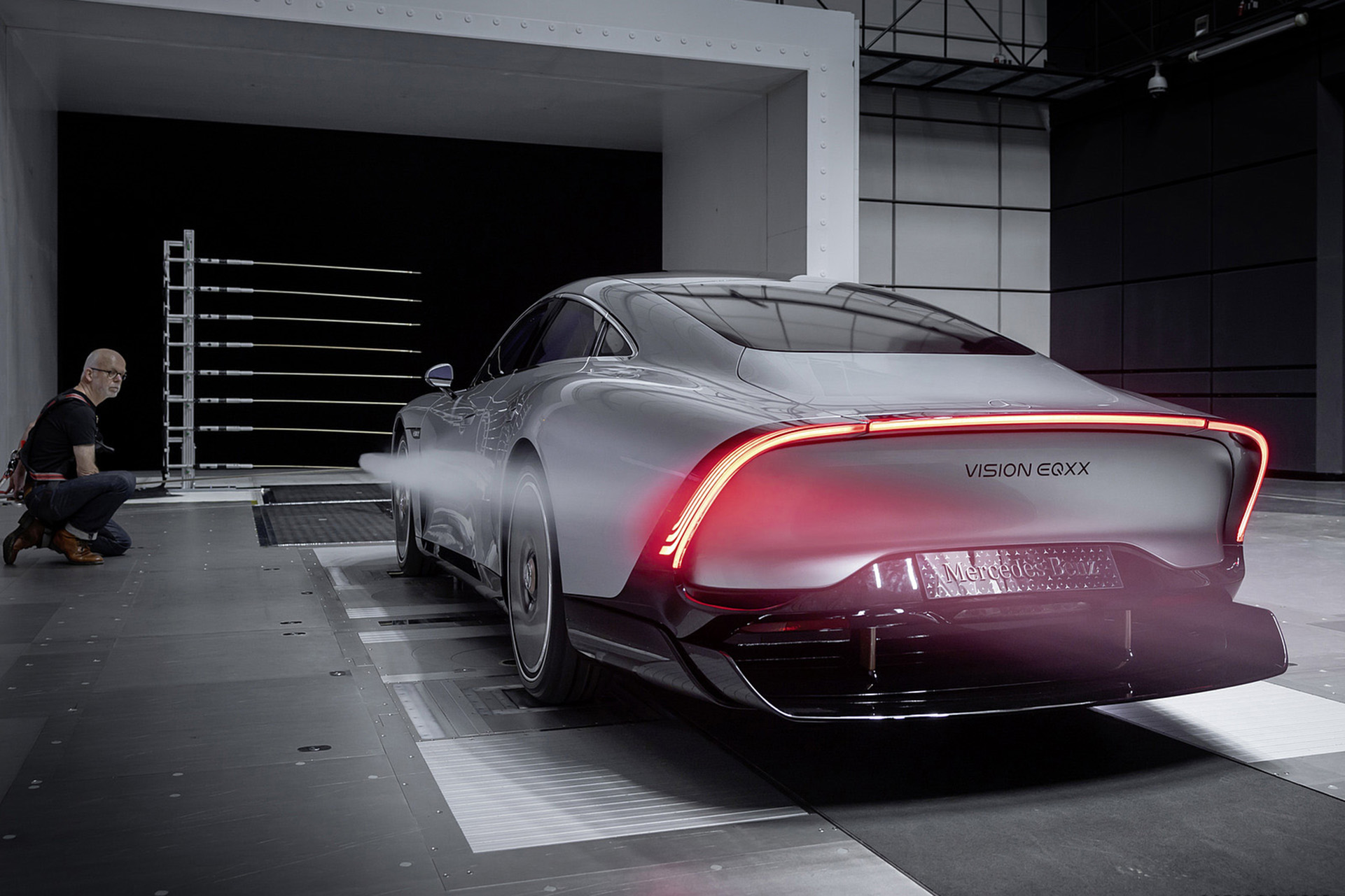 Download 2022 Mercedes-Benz Vision EQXX - Aerodynamics HD Wallpaper 1921x1281 #144