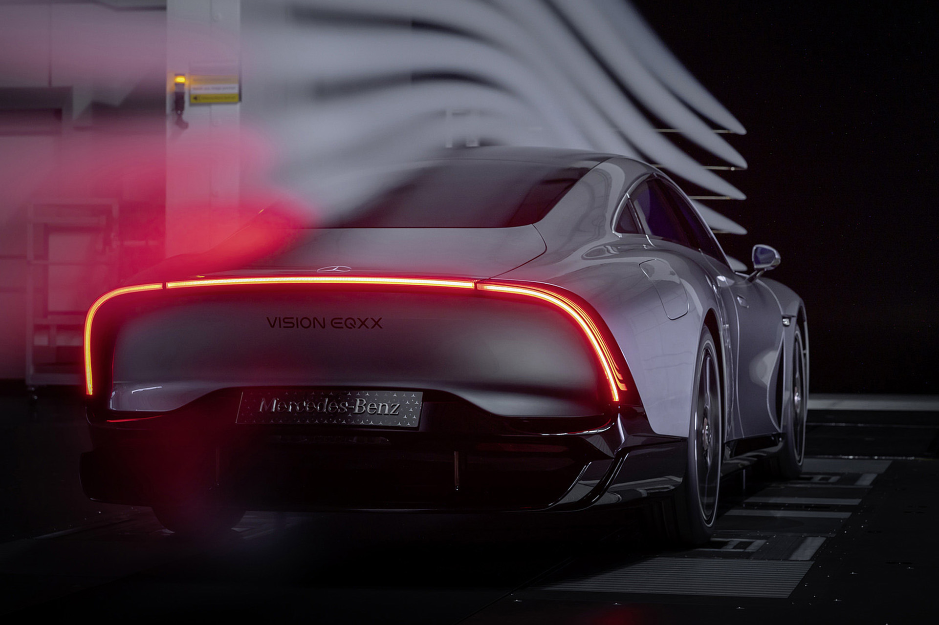 Download 2022 Mercedes-Benz Vision EQXX - Aerodynamics HD Wallpaper 1921x1280 #148